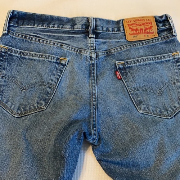 Levi Strauss Men’s 559 Jeans W30 L 32 straight Leg - Picture 8 of 12